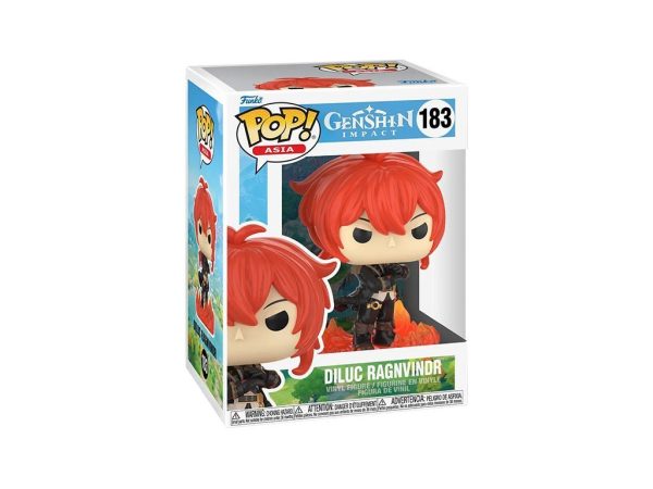 Funko Pop Diluc Ragnvindr Genshin Impact 183