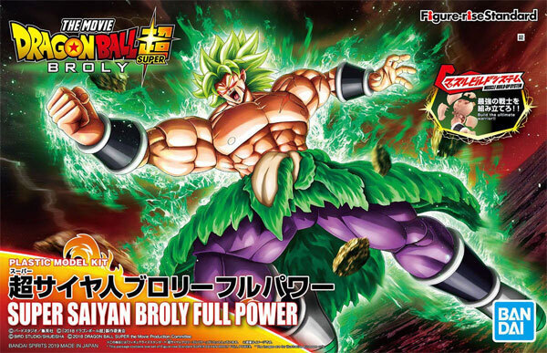 Plastic Model Kit Super Saiyan Broly Full Power Dragon Ball Super