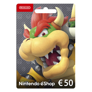 Tarjeta Prepago Nintendo eShop 50€