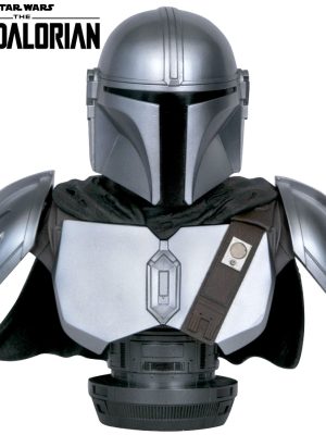 Figura The Mandalorian Busto Beskar Resina 25cm