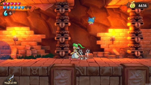 Wonder Boy Asha in Monster World PS4