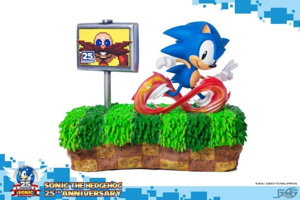Figura Sonic the Hedgehog Diorama 25th Anniversary