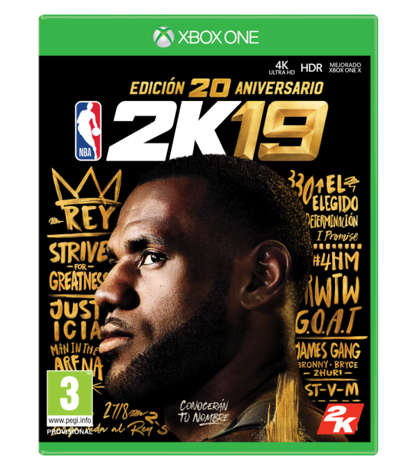 NBA 2K19 Edición 20 Aniversario XBOX ONE