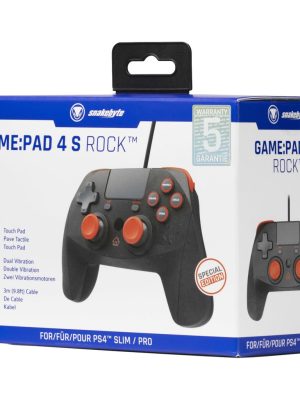 Mando Negro con Cable Snakebyte PS4