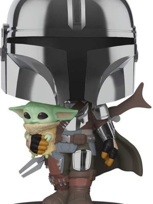 Funko Pop The Mandalorian with The Child 380 Super Size