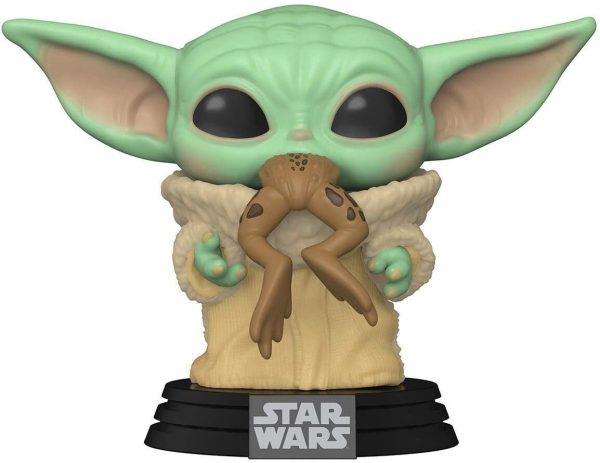 Funko Pop  The Child Baby Yoda with Frog 379