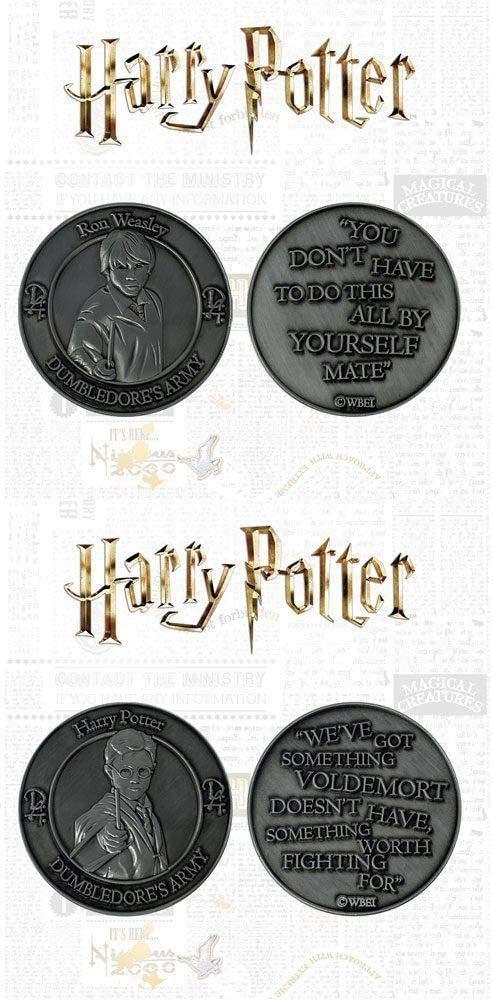 Pack Monedas Harry Potter y Ron Weasley (Edición Limitada Numerada) Harry Potter