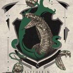Lamina Escudo Slytherin Harry Potter