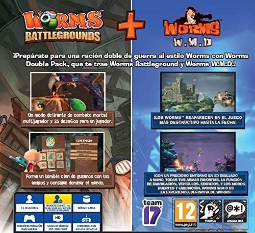 Worms Battlegrounds + Worms WMD