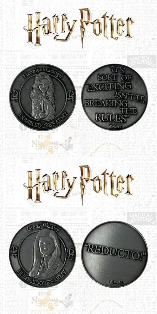 Pack Monedas Hermione y Ginny (Edición Limitada Numerada) Harry Potter