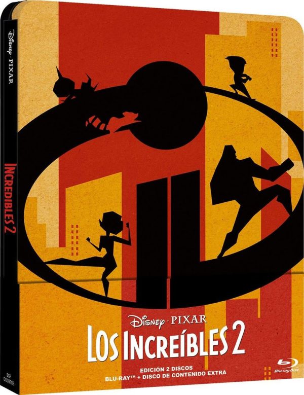 Los Increíbles 2 BR STEELBOOK