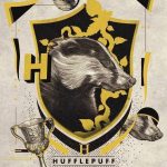 Lamina Escudo Hufflepuff Harry Potter