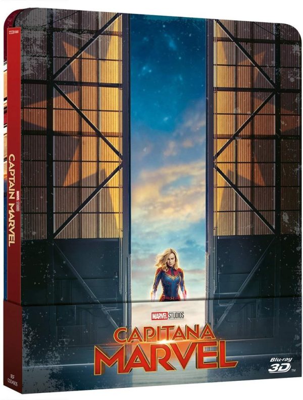 Capitana Marvel 3D + BR STEELBOOK