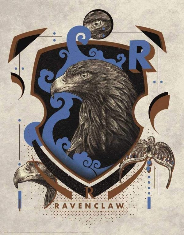 Lamina Escudo Ravenclaw Harry Potter