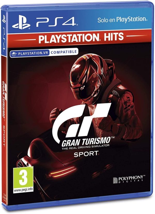 Gran Turismo Sport Playstation Hits PS4