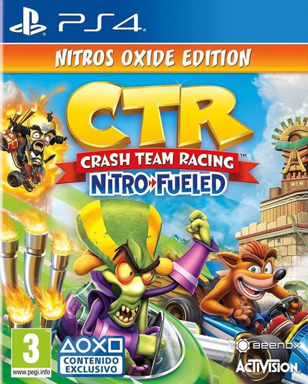 Crash Team Racing Nitro Fueled Nitros Oxide Edition PS4