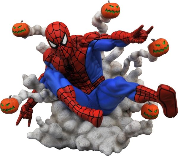 Figura Spiderman Pumpkin Bombs Gallery PVC Diorama