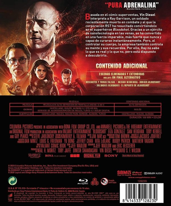 Bloodshot STEELBOOK BR