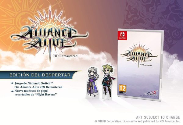 The Alliance Alive HD Remastered Awakening Edition SWITCH