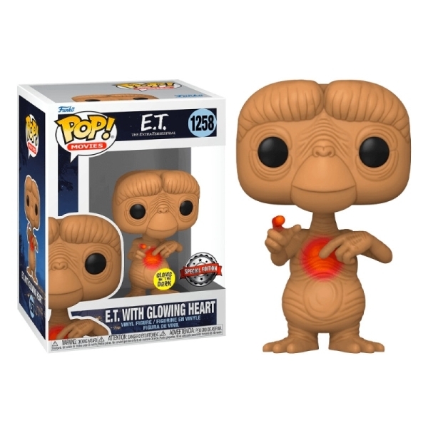 Funko Pop ET With Glowing Heart 1258 S.E