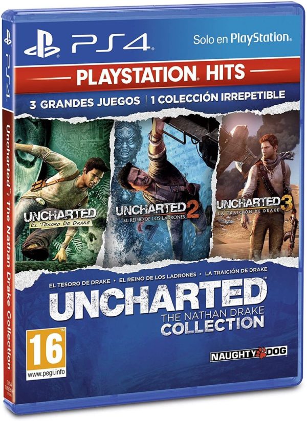 Uncharted The Nathan Drake Collection Playstation Hits PS4