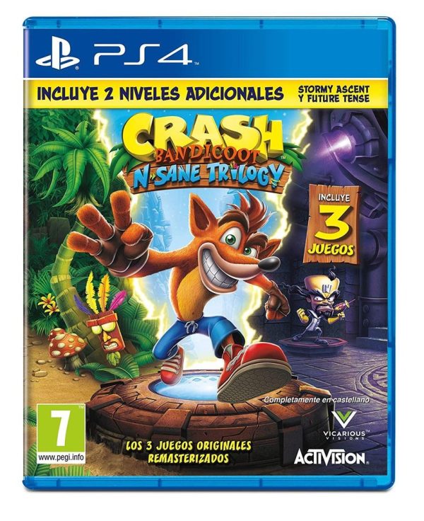 Crash Bandicoot: N. Sane Trilogy PS4