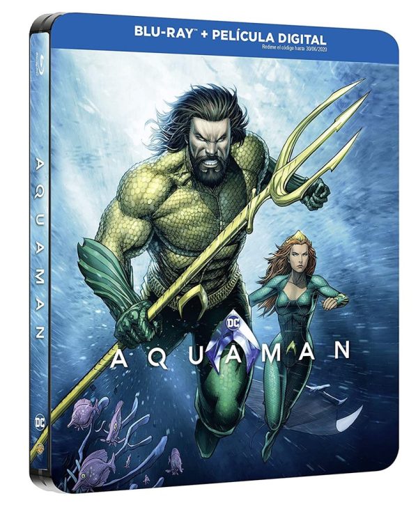 Aquaman Illustrated BR STEELBOOK