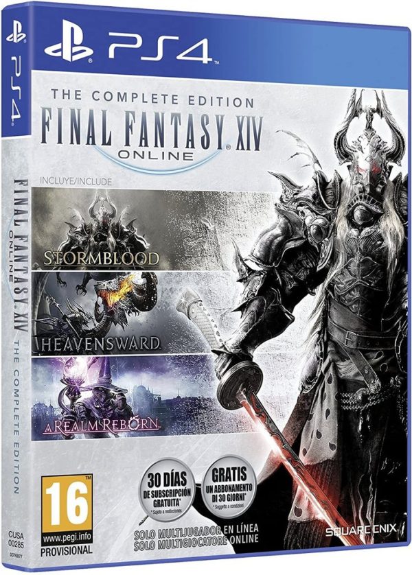 Final Fantasy XIV Complete Edition Ps4