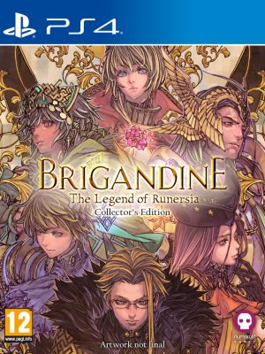 Brigandine: The Legend of Runersia Collector's Edition PS4 "CAJA DAÑADA"