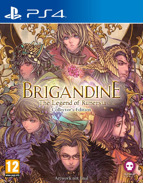 Brigandine: The Legend of Runersia Collector's Edition PS4 "CAJA DAÑADA"