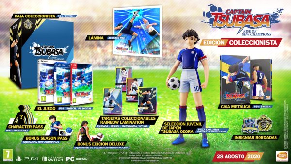 Captain Tsubasa: Rise of New Champions Oliver y Benji Edicion Coleccionista PS4