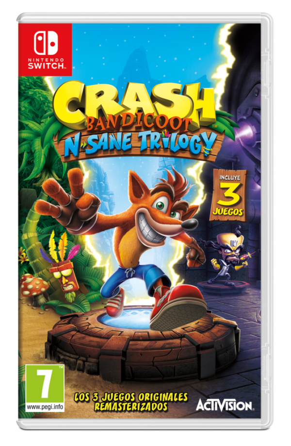 Crash Bandicoot: N. Sane Trilogy SWITCH