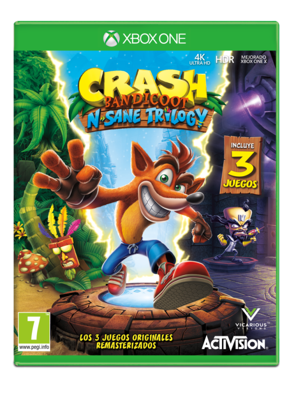 Crash Bandicoot: N. Sane Trilogy XBOX ONE