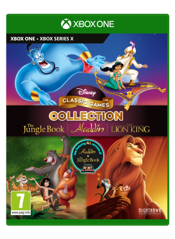 Disney Classic Games: Aladdin + The Lion King + The Jungle Book SERIES X/S - XBOX ONE
