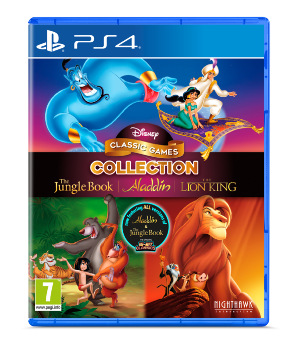 Disney Classic Games: Aladdin + The Lion King + The Jungle Book PS4