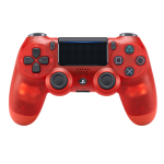 Dualshock 4 Rojo Transparente
