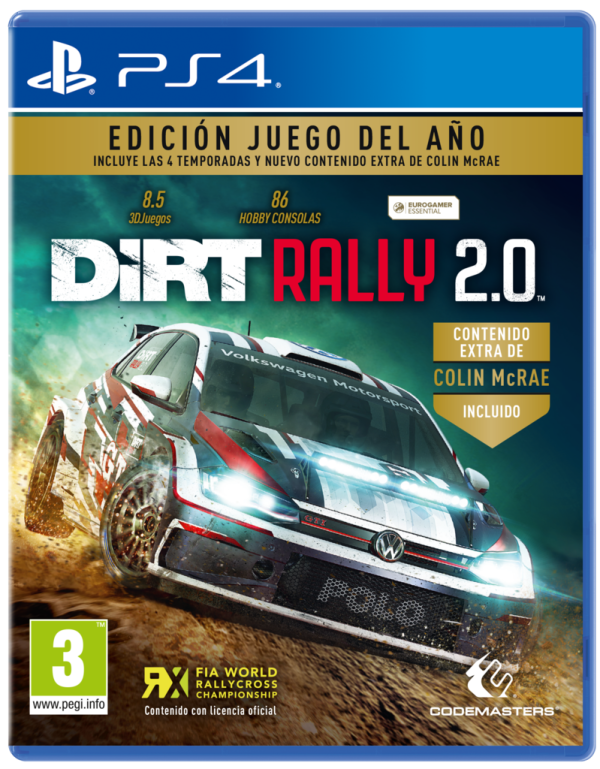 DiRT Rally 2.0 Edición Juego del Año PS4