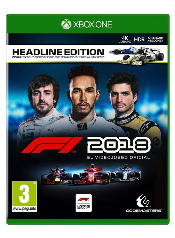 F1 2018 XBOX ONE
