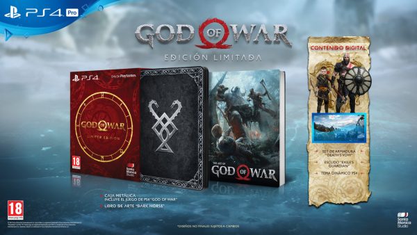 God of War Edición Limitada PS4