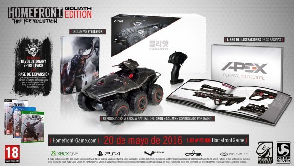 Homefront: The Revolution Edición Goliath PS4