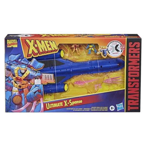 Figura X-Men Ultimate X-Spanse X-Jet Transformers