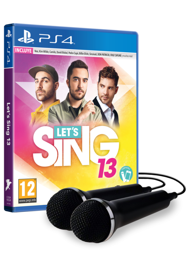 Let´s Sing 13 + 2 Micros PS4