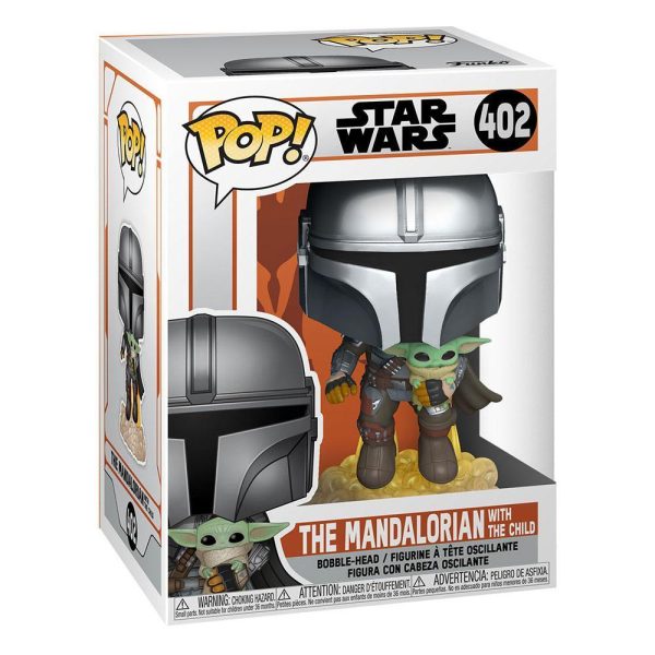 Funko Pop The Mandalorian with Child 402