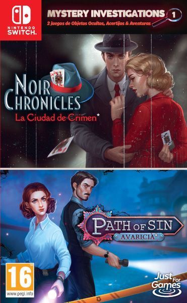Mystery Investigations 1: Noir Chronicles + Path of Sin SWITCH