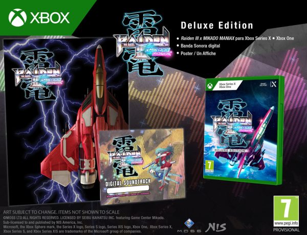 Raiden III x Mikado Maniax - Deluxe Edition SERIES X/S - XBOX ONE