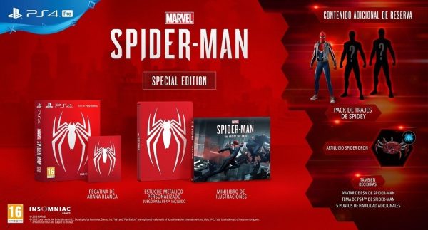 Marvel's Spider-Man Edición Coleccionista PS4