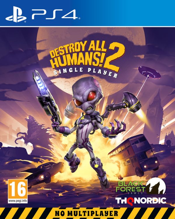 Destroy All Humans! 2 - Reprobed: Single Player PS4