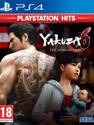 Yakuza 6 The Song of Life PlayStation Hits PS4