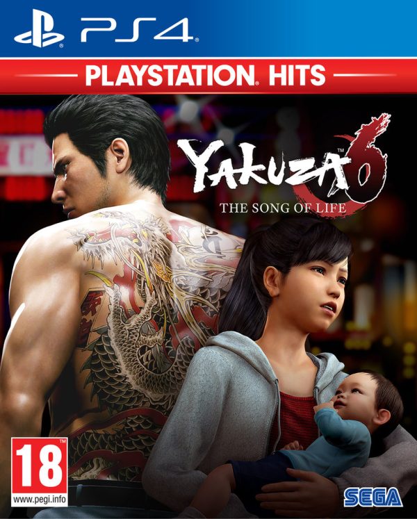 Yakuza 6 The Song of Life PlayStation Hits PS4