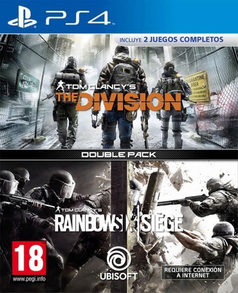 Compilation Rainbow Six: Siege + The Division PS4